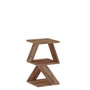Hanah Home Mesa auxiliar Albeni Atlantic Pine Pino Atlantico Tablero de Partículas Melamina 29.6x54.2x29.6 cm